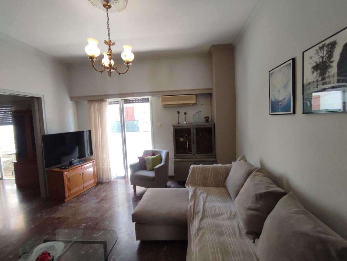 2 Br110 Sqm Free Parking Full Clima Lägenhet Patras Exteriör bild