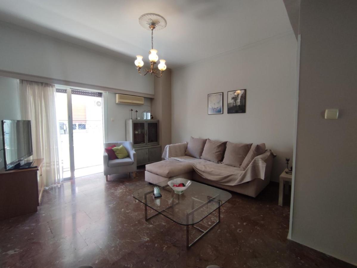 2 Br110 Sqm Free Parking Full Clima Lägenhet Patras Exteriör bild