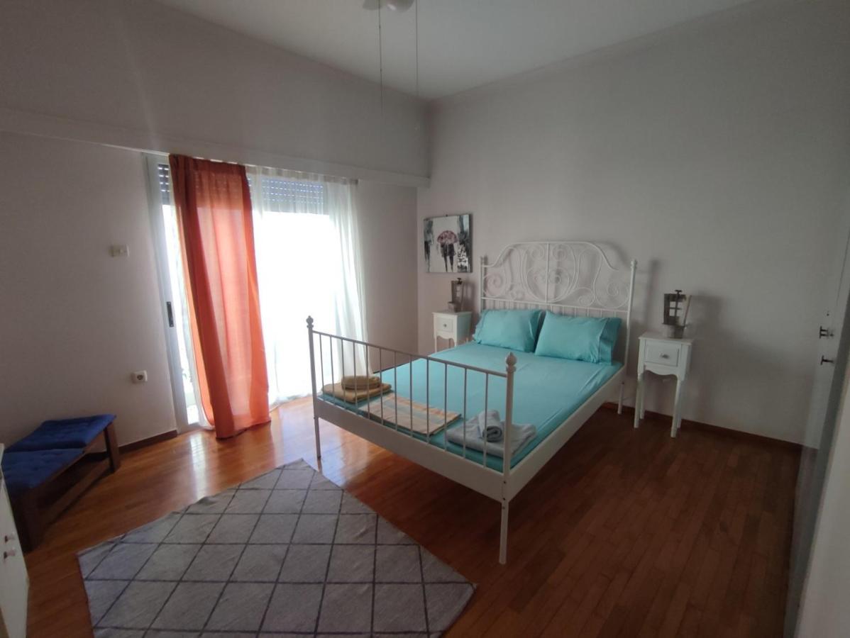 2 Br110 Sqm Free Parking Full Clima Lägenhet Patras Exteriör bild