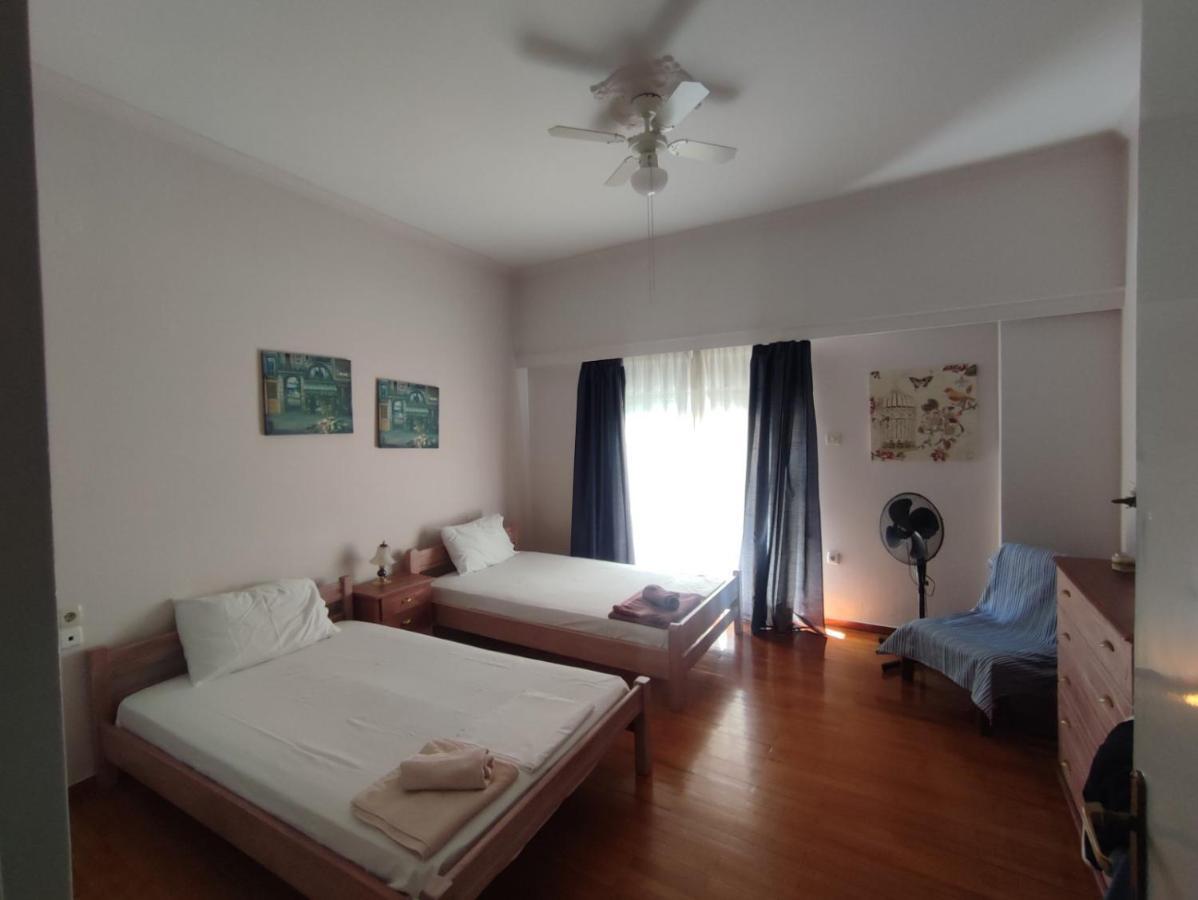 2 Br110 Sqm Free Parking Full Clima Lägenhet Patras Exteriör bild