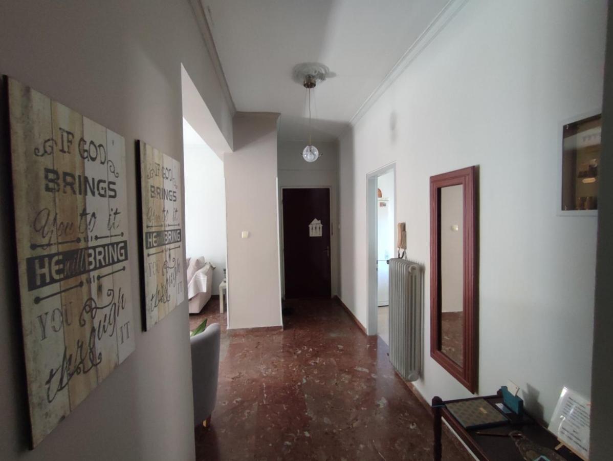 2 Br110 Sqm Free Parking Full Clima Lägenhet Patras Exteriör bild